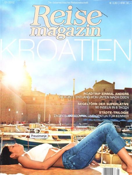 Svibanjsko izdanje austrijskog časopisa Reise Magazin posvećeno Hrvatskoj 