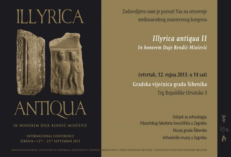 2. međunarodni kongres Illyrica Antiqua - in honorem Duje Rendić-Miočević