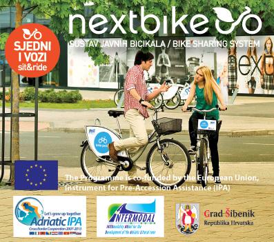 Šibenik postaje prvi grad u Dalmaciji sa sustavom javnih bicikala