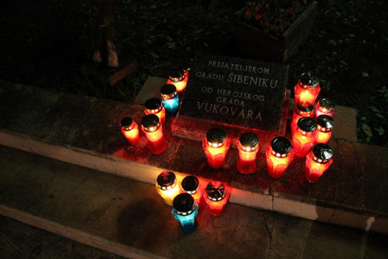 Šibenčani se prisjećaju tužne vukovarske obljetnice