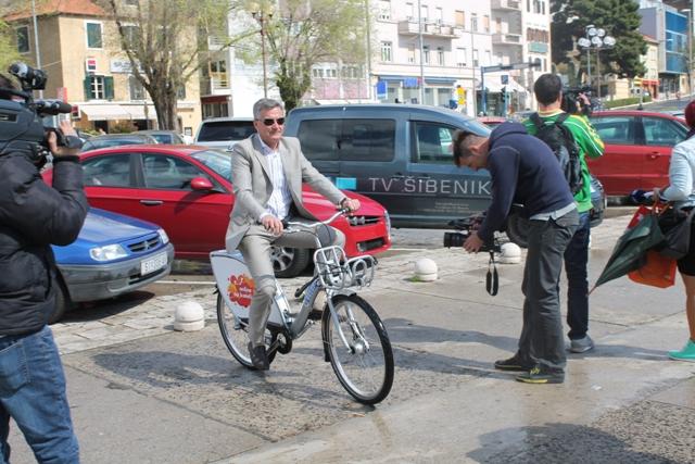 Šibenik je grad s prvim  sustavom javnih bicikala u Dalmaciji