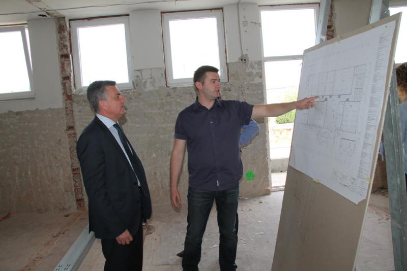 Gradonačelnik obišao gradilište Studija energetske učinkovitosti i obnovljivih izvora