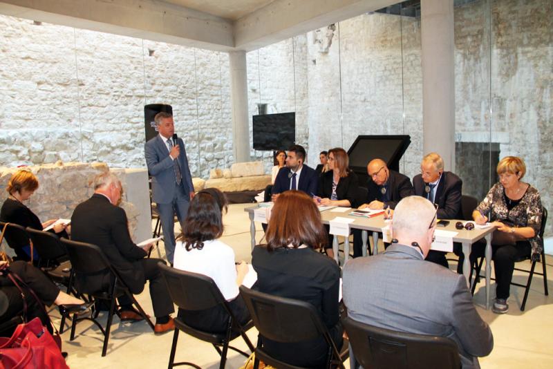 Članovi odbora za regionalni razvoj Europskog Parlamenta u Šibeniku