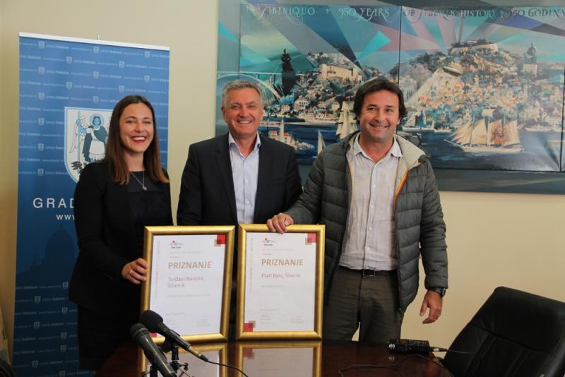 Burić: Nagrade su potvrda da Šibenik ima jasan cilj i strategiju turističkog razvoja 