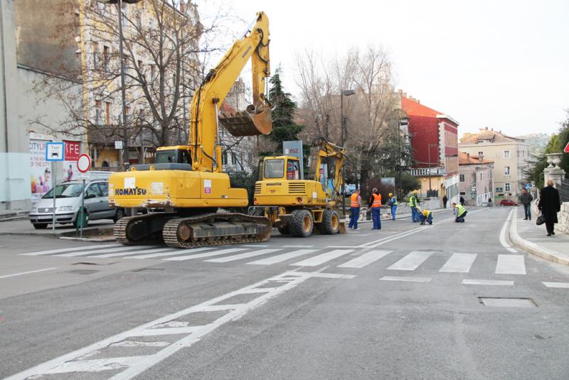 Ulica Vladimira Nazora zatvorena za sav promet