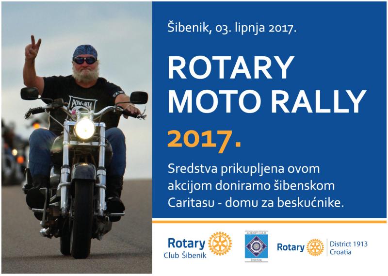 Humanitarna akcija „Rotary Moto rally“ ovu subotu u Šibeniku