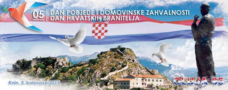 Program obilježavanja Dana pobjede i Dana hrvatskih branitelja u Kninu
