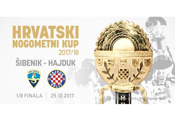 Karte za Kup utakmice Šibenik-Hajduk