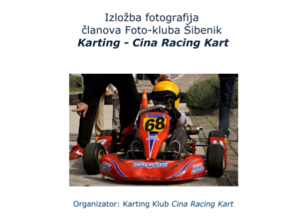 Izložba fotografija Karting - Cina Racing Kart 