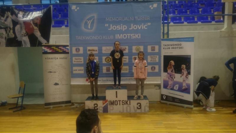 Taekwondo klub Juraj Dalmatinac osvojio tri medalje na međunarodnom turniru "Josip Jović"