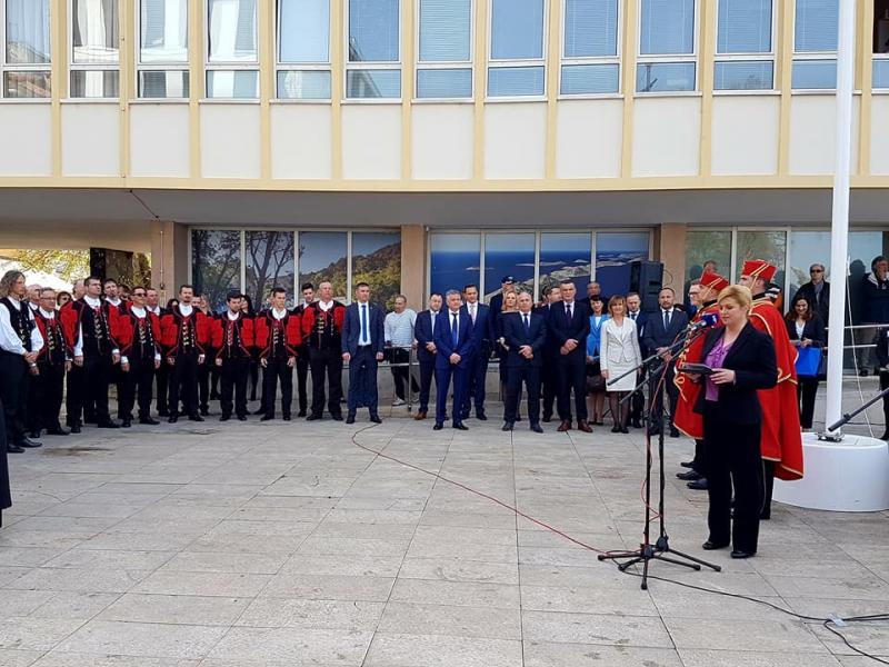 Predsjednica Kolinda Grabar Kitarović otvorila privremeni Ured u Šibeniku