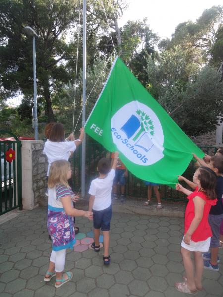 Zelena zastava podignuta i u područnom vrtiću "Šibenski tići"