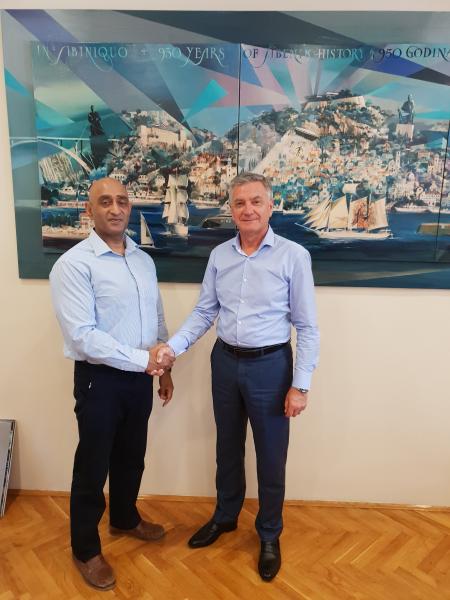 Gradonačelnik Željko Burić primio indijskog veleposlanika Sandeepa Kumara