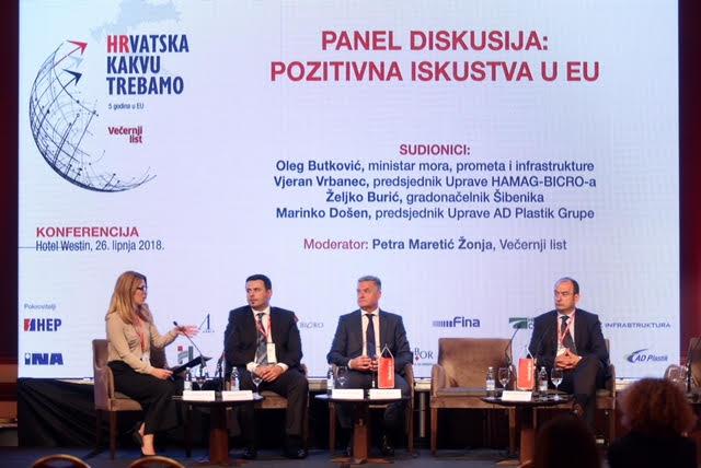 Gradonačelnik sudjelovao na konferenciji "Hrvatska kakvu trebamo - 5 godina u EU“