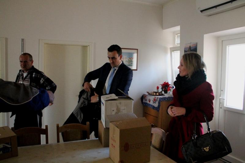 Zamjenik gradonačelnika Paško Rakić posjetio prihvatilište za beskućnike