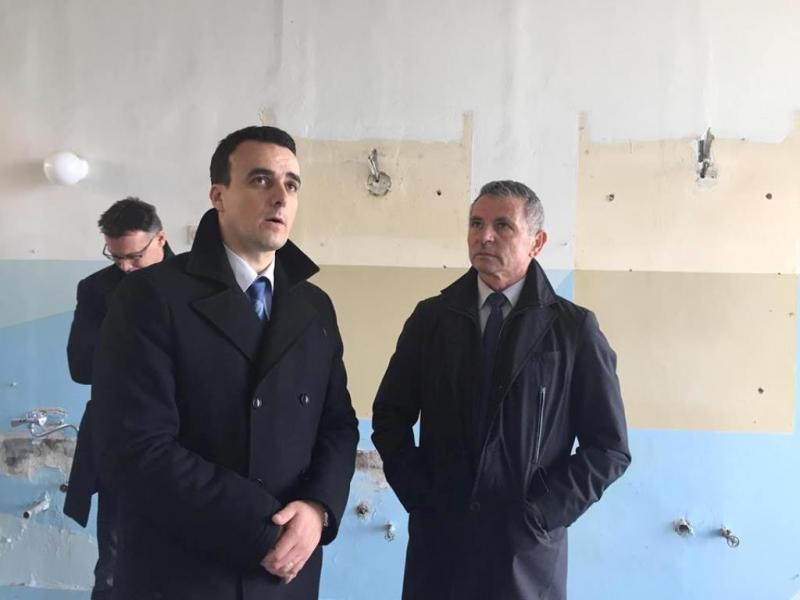 Državni tajnik Ivan Vukić obišao prostore buduće  Spomen sobe na Baldekinu