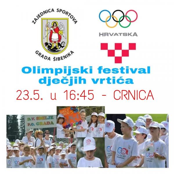 Sutra Olimpijski festival dječjih vrtića