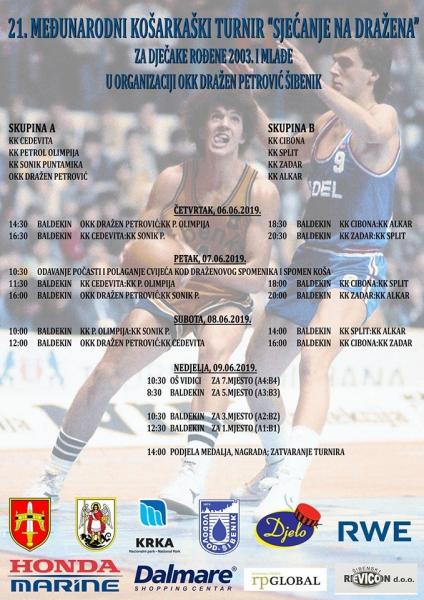Tradicionalni košarkaški turnir "Sjećanje na Dražena"