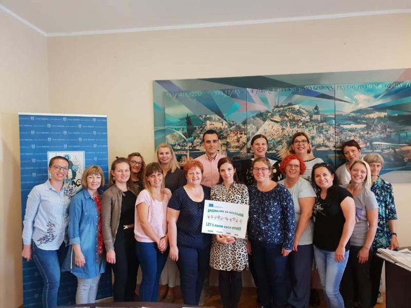 Zamjenik Rakić primio sudionike Erasmus + projekta ' Upoznajmo se bolje'