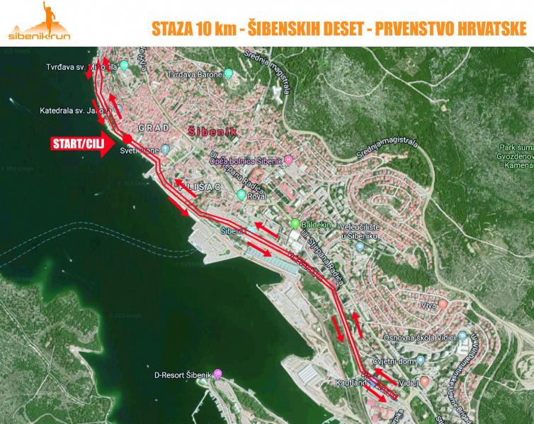  Prvenstvo Hrvatske u cestovnom trčanju u Šibeniku