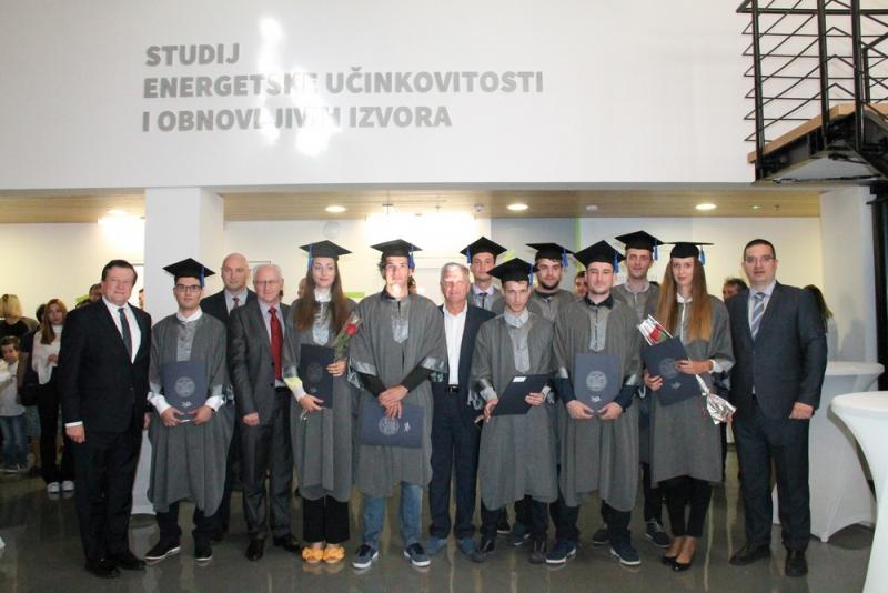 Promovirana druga generacija studenata sveučilišnog Studija energetike u Šibeniku 