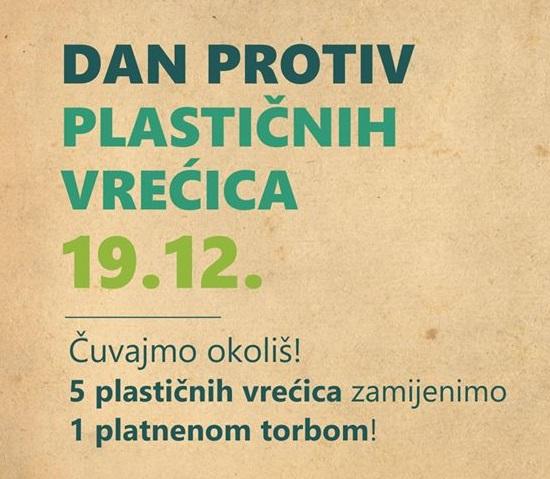 Dan borbe protiv plastičnih vrećica obilježit će se u Šibeniku