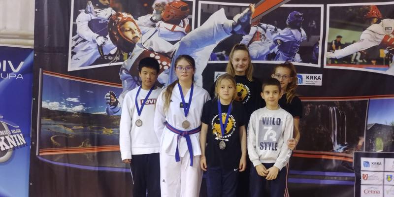 Članovi Taekwondo kluba "Juraj Dalmatinac" osvojili 3 srebrne medalje