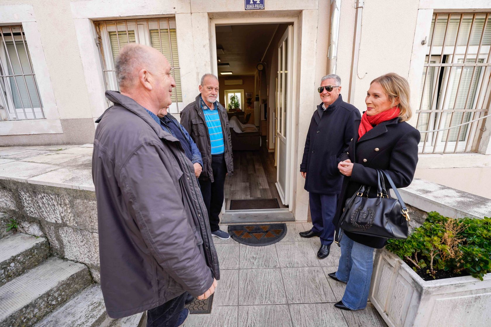 Gradonačelnik Burić obišao Prenoćište za beskućnike