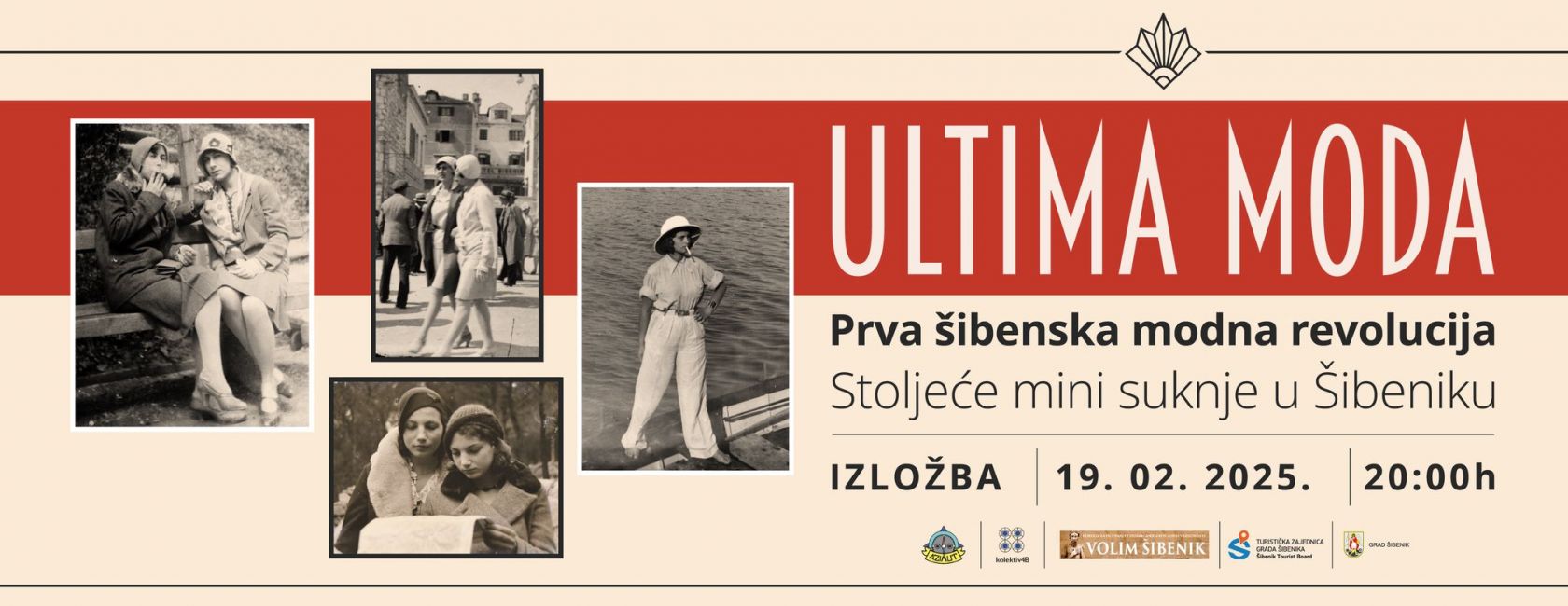 Izložba "Ultima moda: prva šibenska modna revolucija i stoljeće mini suknje u Šibeniku" 